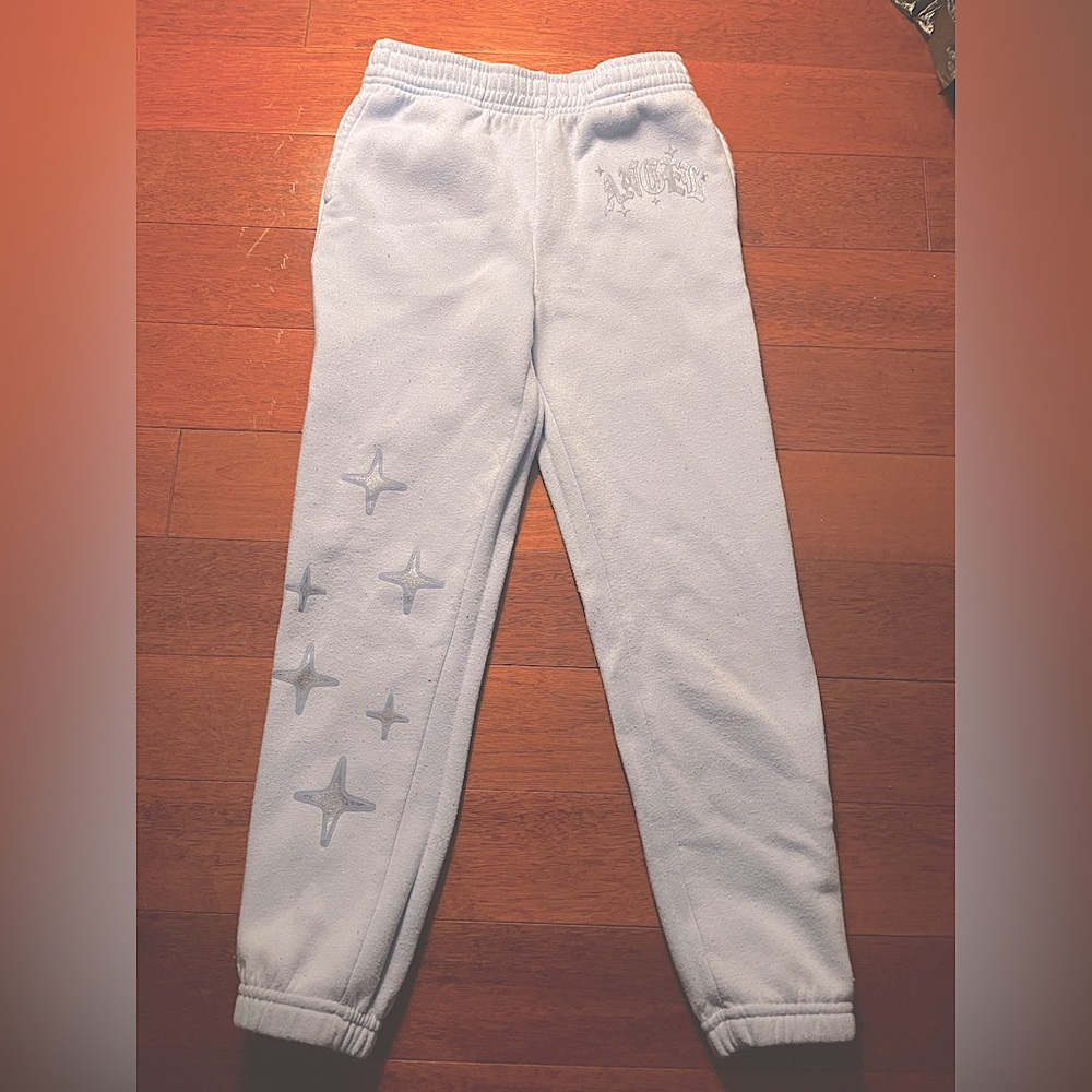 Girls Blue Angel Jogger Pants